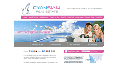 Desktop Screenshot of cyansiam.com